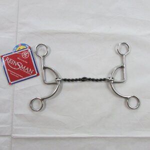 Reinsman Stage C Half Wonder Snaffle Bit - 305